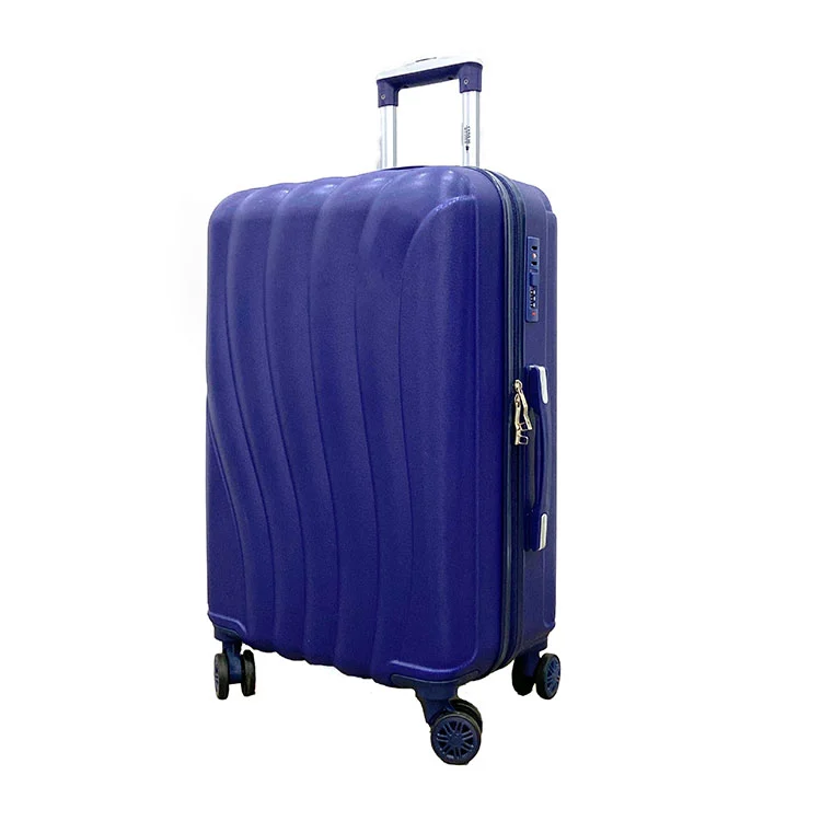 Hur förbättrar ribbad struktur på ABS-bagage reptålighet och döljer ytslitage?